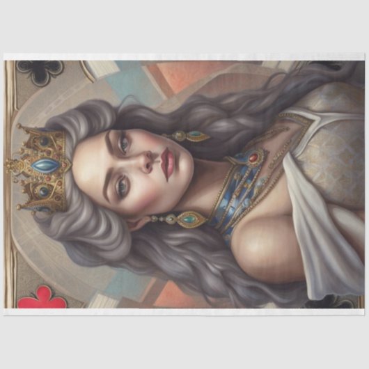 シルバークイーンデクページ紙 薄葉紙 (正面)