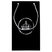 シルバークラウンエンブレム スモールペーパーバッグ (裏面)