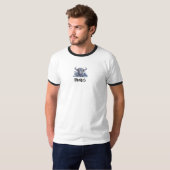 シルバークリスタル牡牛座 Tシャツ (正面フル)
