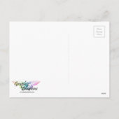 シルバークリスマスゴールデンバウブル シーズンポストカード (裏面)