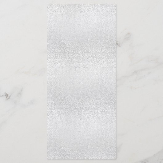 シルバークリスマスパーティーディナーメニュー メニュー (裏面)