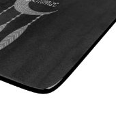 シルバークレセントムーンフェザーズサンダー_コーブ カッティングボード (角)