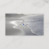 シルバークロスとジェム名刺 名刺 (裏面)