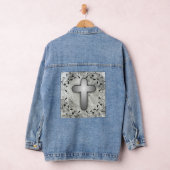シルバークロスデニムジャケット華美スタイル デニムジャケット (ハンガー)