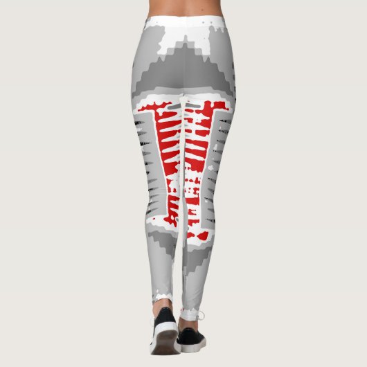 シルバークロス レギンス (裏面)