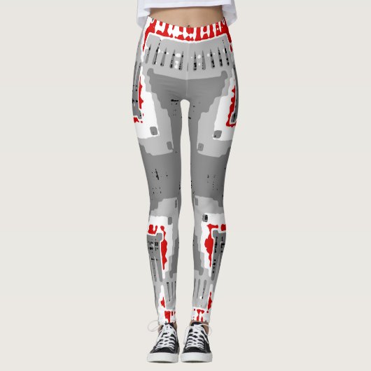 シルバークロス レギンス (正面)