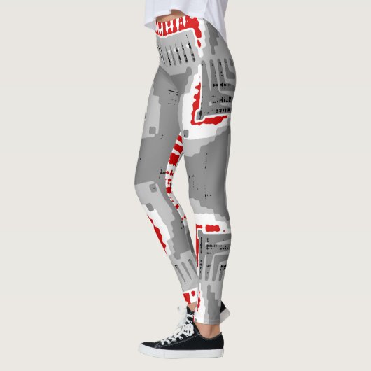 シルバークロス レギンス (左)