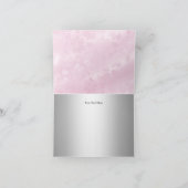 シルバークロス&レースボーバプティスバプティススサンキューカード サンキューカード (内部)