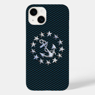 シルバークロムヨットフラッグオングリルスタイル Case-Mate iPhone 14ケース