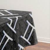 シルバークロムライクジェミニ〔占星術の〕十二宮図標識 テーブルクロス (インサイチュ)