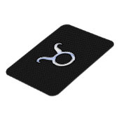 シルバークロムライクトーラス〔占星術の〕十二宮図標識 マグネット (左側)