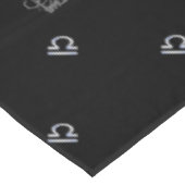 シルバークロムリブラ〔占星術の〕十二宮図サインオンヘベリウス テーブルクロス (アングル)