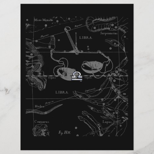 シルバークロームライブラライブライ〔占星術の〕十二宮図サイン入りHevelius (正面)