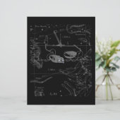 シルバークロームライブラライブライ〔占星術の〕十二宮図サイン入りHevelius (スタンド正面)