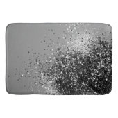 シルバーグきらめくレーレディグリッター#1 #shiny バスマット (正面)