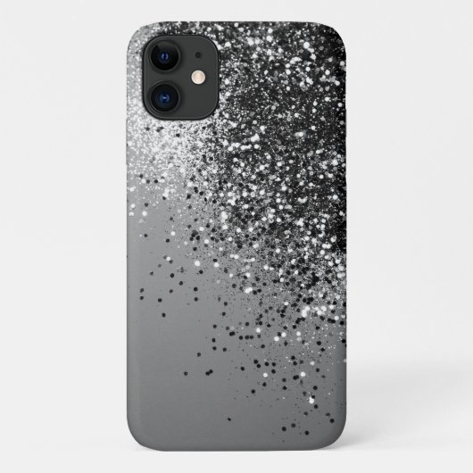 シルバーグきらめくレーレディグリッター#1 #shiny Case-Mate iPhoneケース (裏面)