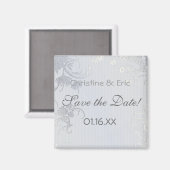 シルバーグライマー日付を保存 マグネット (正面/裏面)