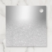 シルバーグラデーショングリッターメ感謝していタルユー結婚ズ フェイバータグ (裏面)