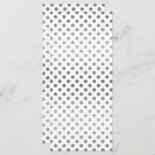 シルバーグラデーション水玉模様by Shirley Taylor (正面/裏面)