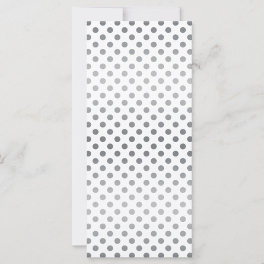 シルバーグラデーション水玉模様by Shirley Taylor (正面)