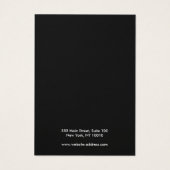 シルバーグラデーション追加ロゴイヤリングディスプレイカード (裏面)