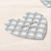 シルバーグラムダイアモンド結婚ズ ペーパーコースター (アングル)