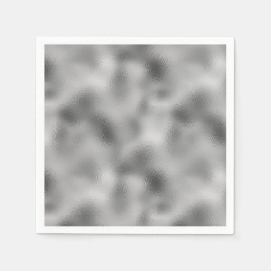 シルバーグラム スタンダードカクテルナプキン (正面)