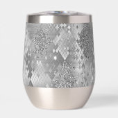 シルバーグリジーグリッタースネークスキン (正面)