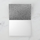 シルバーグリッターが僕の名誉カードのマトロンに 招待状 (内部)