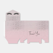 シルバーグリッターで睫毛 フェイバーボックス (折り畳みなし)