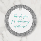 シルバーグリッターとターコイズカインスアニョス フェイバータグ (裏面)