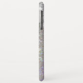 シルバーグリッターアンドダイヤモンドオンレインボーグリッター Case-Mate iPhoneケース (裏面/左)