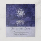 シルバーグリッターオンブ王室のルーバラ プレイスカード (外部開封)