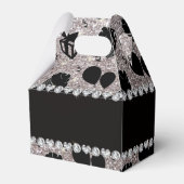 シルバーグリッターカップケーキバルーンプレゼント フェイバーボックス (裏面サイド)