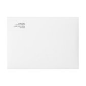 シルバーグリッタークリスマス ラップアラウンドラベル (正面)