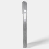 シルバーグリッターグラきらきら光るムメタパーソナライズされたリック Case-Mate iPhoneケース (裏面 / 左)