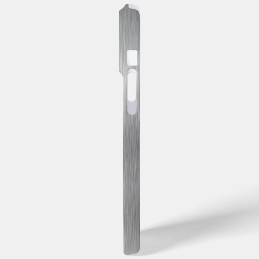 シルバーグリッターグラきらきら光るムメタパーソナライズされたリック Case-Mate iPhoneケース (裏面 / 左)