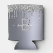 シルバーグリッターグラム輝くパーティー名 缶クーラー (裏面)