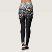 シルバーグリッターグラム レギンス (裏面)