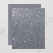 シルバーグリッタースクラップブック背景紙 (正面/裏面)