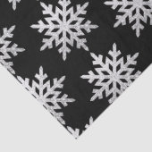 シルバーグリッタースノーフレーク 薄葉紙 (詳細)