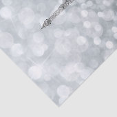 シルバーグリッタースパークルきらきら光るエッフェルタワーパーティー 薄葉紙 (詳細)