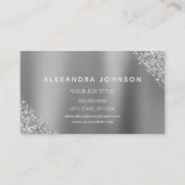 シルバーグリッタースパークルアイズマイクロブラディング 名刺 (裏面)