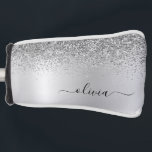 シルバーグリッタースパークルグラムメタルモノグラム名 ゴルフヘッドカバー<br><div class="desc">銀箔フェイク金属スパークルグリッターブラシ仕上げ金属モノグラム名ゴルフパターカバー。これは、最高の甘い16歳の誕生日、結婚ブライダルシャワー、記念日、赤ちゃんシャワーまたはバチェロレッテギフトを作る誰かがグラームの豪華さとシックなスタイルを愛する。</div>