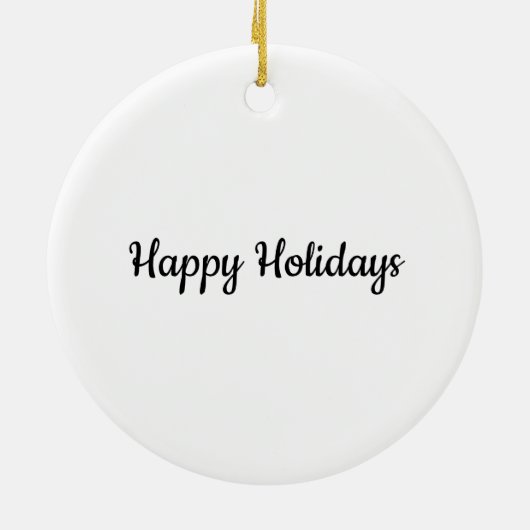 シルバーグリッタースパークルスターズシャイン引用文ダークグレー セラミックオーナメント (裏面)