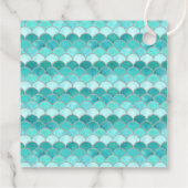 シルバーグリッターティール（緑がかった色）&パープルマーメイドザシーズ フェイバータグ (裏面)