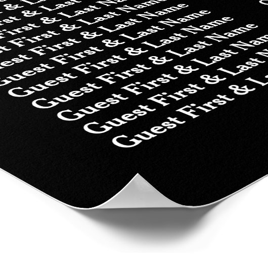 シルバーグリッタートランプのポーカーチップカ結婚ジノ ポスター (角)