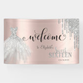 シルバーグリッタードリップス、ドレスバラ金ゴールドスウィート16 横断幕 (横)