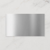 シルバーグリッタードリップQRコード結婚の詳細 エンクロージャーカード (裏面)