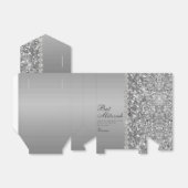 シルバーグリッターバルミツワー フェイバーボックス (折り畳みなし)